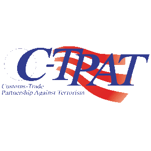 C-TPAT logo representing the Customs-Trade Partnership Against Terrorism, a U.S. Customs and Border Protection security initiative.
