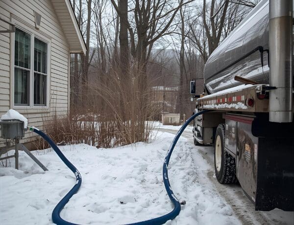 Heating oil supply delivery
